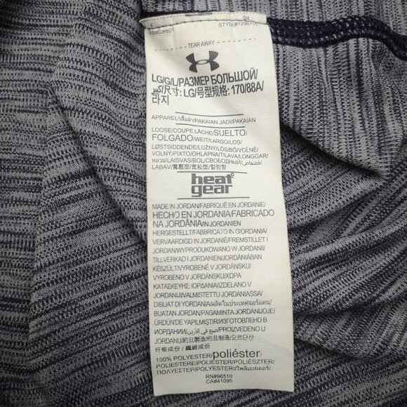 Under Armour Heat Gear Ladies Size Large Purple Lightweight Scuba Hoodie - Picture 4 of 12